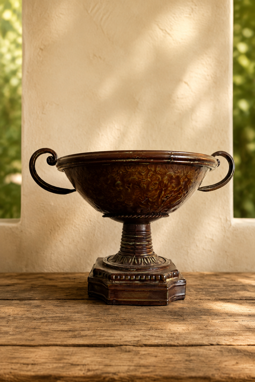 An ornate handled pedestal bowl found for a future fairy world